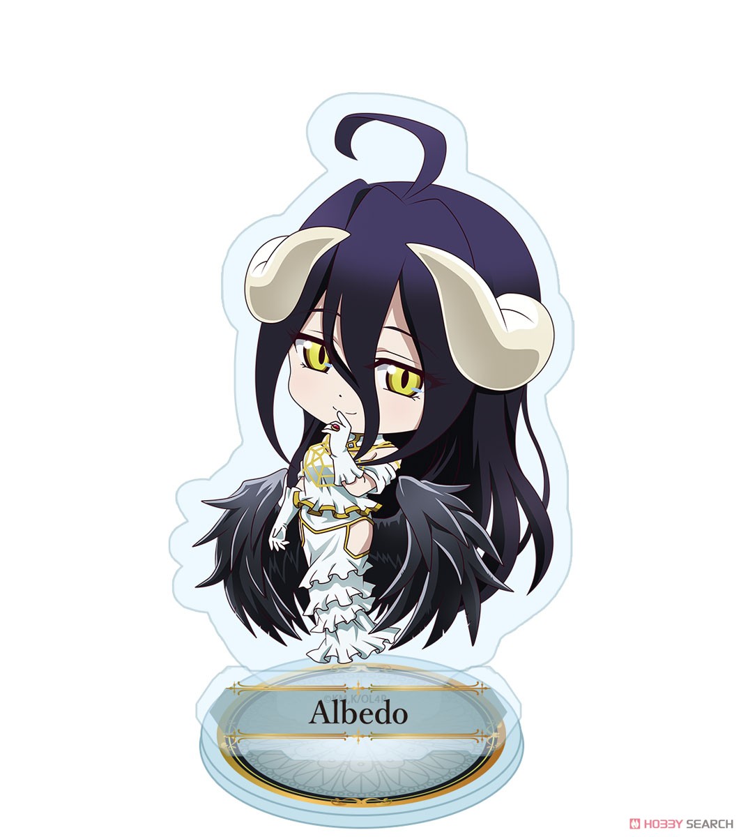 オーバーロードIV ぷちちょこアクリルスタンド 【アルベド】 (キャラクターグッズ) 商品画像1