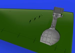 F6F 着陸装置格納庫 (エデュアルド用) (プラモデル)