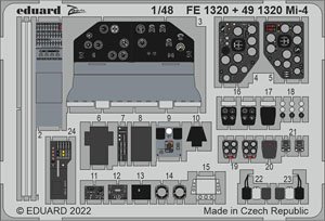 Photo-Etched Parts for Mi-4 (for Trumpeter) (Plastic model)