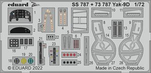 Zoom Etched Parts for Yak-9D (for Zvezda)