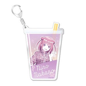 [The Quintessential Quintuplets] [Especially Illustrated] Glitter Big Acrylic Key Ring Nino (Anime Toy)