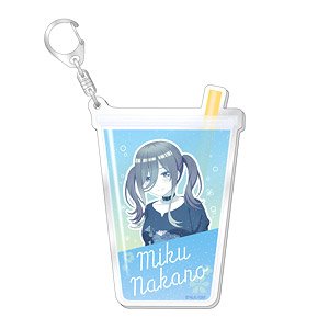 [The Quintessential Quintuplets] [Especially Illustrated] Glitter Big Acrylic Key Ring Miku (Anime Toy)