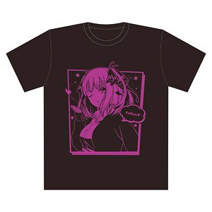 [The Quintessential Quintuplets] Foil Print T-Shirt Nino L Size (Anime Toy)