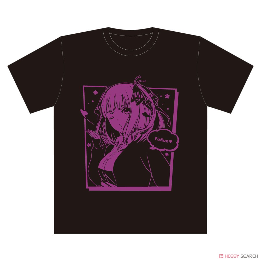 [The Quintessential Quintuplets] Foil Print T-Shirt Nino L Size (Anime Toy) Item picture1