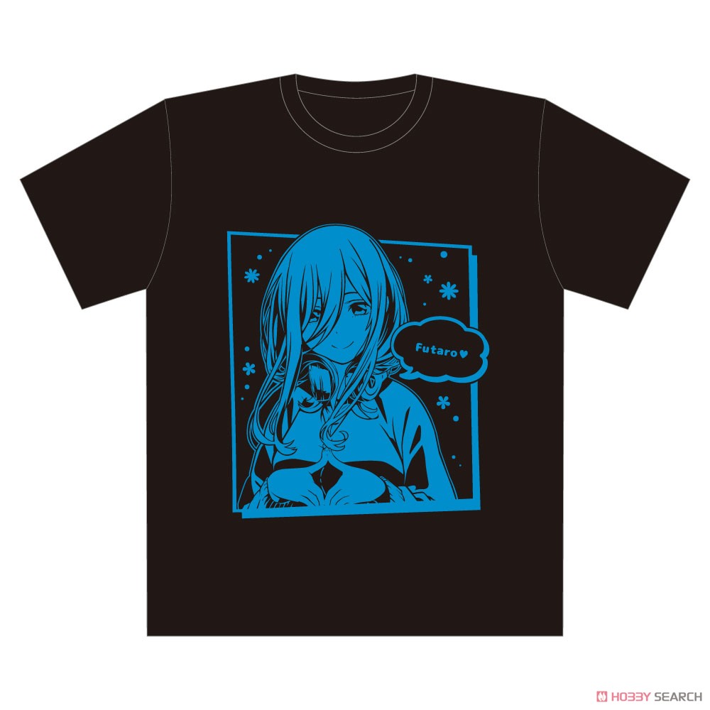 [The Quintessential Quintuplets] Foil Print T-Shirt Miku XXL Size (Anime Toy) Item picture1