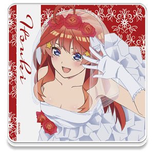 [The Quintessential Quintuplets] Acrylic Coaster O [Itsuki Nakano Wedding Ver.] (Anime Toy)