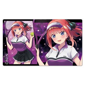 [The Quintessential Quintuplets] Character Rubber Mat M [Nino Nakano Tennis Ver.] (Anime Toy)