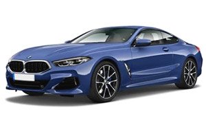 BMW M850i 2019 メタリックブルー (ミニカー)