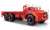 Berliet T100 #1 1960 Red without Side Panel (Diecast Car) Item picture1