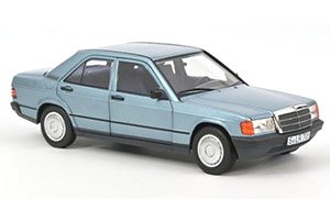 メルセデス・ベンツ 190 E 1984 メタリックライトブルー (ミニカー)