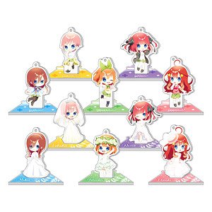 [The Quintessential Quintuplets] Trading Acrylic Stand Key Ring (Set of 10) (Anime Toy)