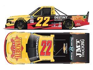 `ブレット・モフィット` #22 CONCRETE SUPPLY/DESTINY HOMES シボレー シルバラード NASCAR キャンピングワールド・トラックシリーズ 2022 (ミニカー)