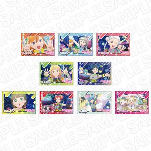 ラブライブ！スーパースター!! スクエアカンバッジ ビタミンSUMMER！ ver (9個セット) (キャラクターグッズ)