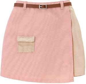 AZO2 Azocan Switching Miniskirt (Pink x Beige) (Fashion Doll)