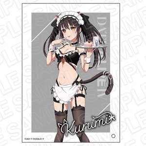 Date A Live IV Mini Acrylic Art Kurumi Tokisaki Nekomimi Swimwear Maid Ver. (Anime Toy)
