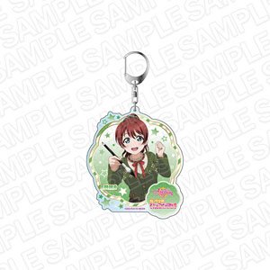ラブライブ！スクールアイドルフェスティバル ALL STARS デカキーホルダー エマ・ヴェルデ わくわく！新年女子会！ ver (キャラクターグッズ)