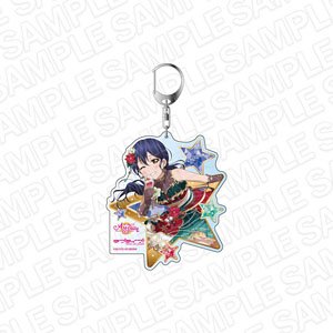 ラブライブ！スクールアイドルフェスティバル ALL STARS デカキーホルダー 園田海未 Luxury Christmas ver (キャラクターグッズ)