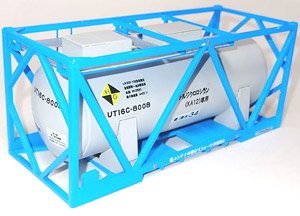 16番(HO) 私有タンクコンテナ UT16C TypeB ペーパーキット (組み立てキット) (鉄道模型)