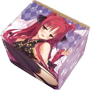 Synthetic Leather Deck Case Kakotama [Miu Yarai] (Card Supplies)