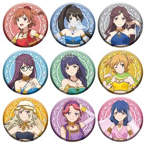 「少女☆歌劇 レヴュースタァライト」 描き下ろし缶バッジコレクション【千夜一夜物語ver.】 (9個セット) (キャラクターグッズ)