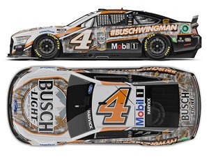 `ケビン・ハービック` #4 BUSH LIGHT #BUSHWINGMAN フォード マスタング NASCAR 2022 ネクストジェネレーション (ミニカー)