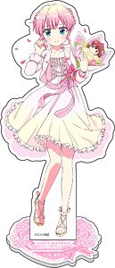 TV Animation [The Demon Girl Next Door 2-Chome] Big Acrylic Stand [Momo Chiyoda Birthday 2022] (Anime Toy)