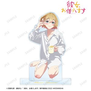 TVアニメ『彼女、お借りします』 描き下ろしイラスト 七海麻美 彼シャツver. 特大アクリルスタンド (キャラクターグッズ)