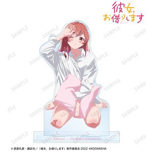 TV Animation [Rent-A-Girlfriend] [Especially Illustrated] Sumi Sakurasawa Sweetheart Shirt Ver. Extra Large Acrylic Stand (Anime Toy)
