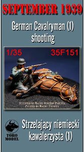 September 1939 - German Cavalryman (1) - Shooting (Plastic model)