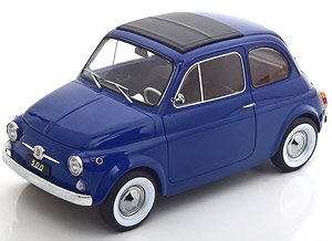 Fiat 500F 1968 Blue (Diecast Car)