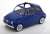 Fiat 500F 1968 Blue (Diecast Car) Item picture2