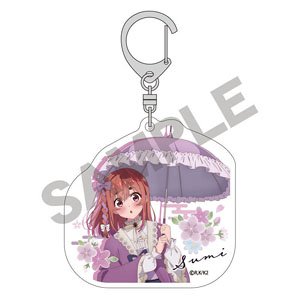 Rent-A-Girlfriend Acrylic Key Ring Sumi Sakurasawa Japanese Style Lolita (Anime Toy)