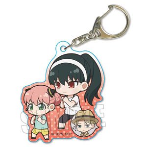 Petit Memo! Acrylic Key Ring Spy x Family Forger Family (Anime Toy)