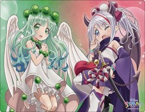 Bushiroad Rubber Mat Collection V2 Vol.524 Reiwa no Di Gi Charat [Brocco Desu & Bushiroad no Mikoto] (Card Supplies)