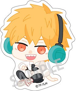 チェンソーマン ミニデコステッカー デンジ ENJOY MUSIC (キャラクターグッズ)