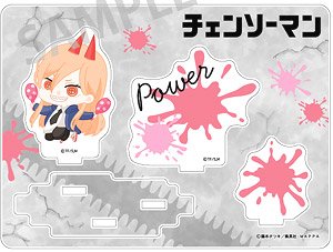 Chainsaw Man Acrylic Stand Power Enjoy Music (Anime Toy)