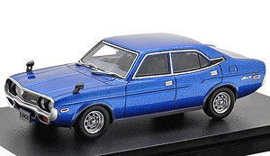 MAZDA LUCE CUSTOM GR II (1972) ブルーメタリック (ミニカー)