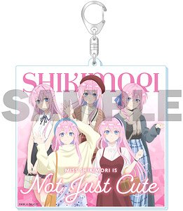 Miss Shikimori is Not Just Cute Big Acrylic Key Ring Shikimori-san (Anime Toy)