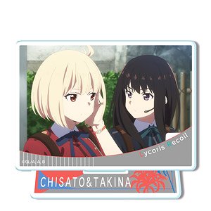 リコリス・リコイル ミニアクリルスタンド Ver.2 デザイン32 (錦木千束&井ノ上たきな/A) (キャラクターグッズ)