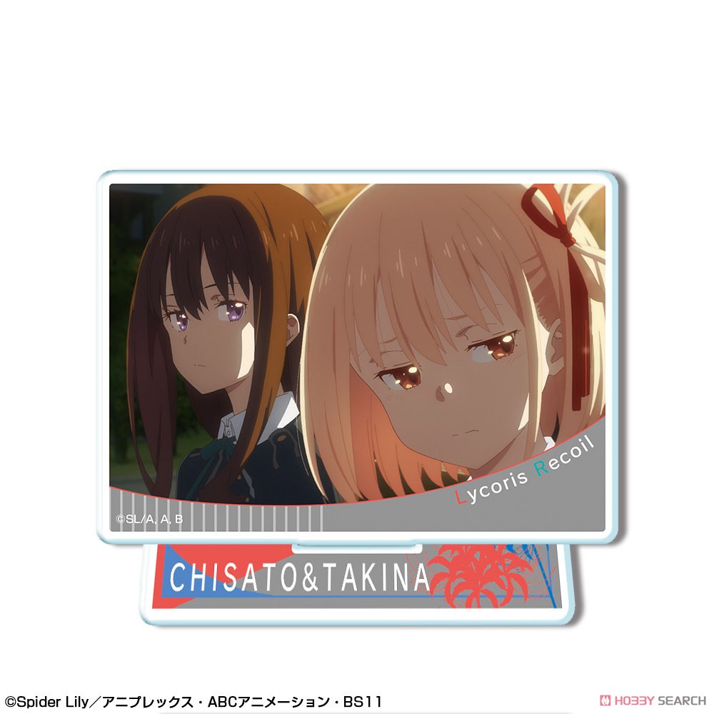 リコリス・リコイル ミニアクリルスタンド Ver.2 デザイン39 (錦木千束&井ノ上たきな/H) (キャラクターグッズ) 商品画像2
