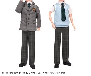 Clothes Licca LW-23 Hart School Uniform Coordinates Set (Licca-chan)