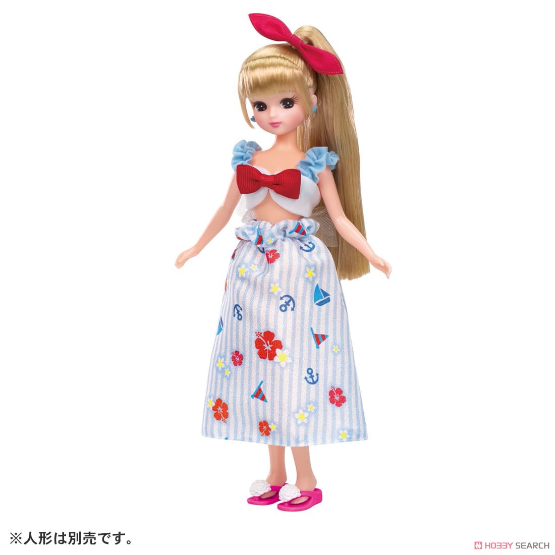 リカちゃんお洋服 LW-13 マリンワンピ＆セーラー水着セット (りかちゃん) その他の画像4