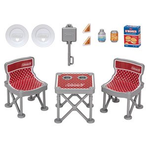 Licca LF-09 Camping Chair & Table Set (Coleman Collaboration) (Licca-chan)