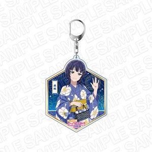 ラブライブ！虹ヶ咲学園スクールアイドル同好会 デカキーホルダー 朝香果林 浴衣 ver (キャラクターグッズ)