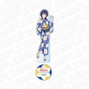 ラブライブ！虹ヶ咲学園スクールアイドル同好会 デカアクリルスタンド 朝香果林 浴衣 ver (キャラクターグッズ)