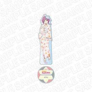 Love Live! Nijigasaki High School School Idol Club Big Acrylic Stand Rina Tennoji Yukata Ver. (Anime Toy)