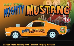 1965 Ford Mustang A/FX - Rat Fink`s Mighty Mustang (ミニカー)