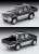 TLV-N255c トヨタ ハイラックス 4WD ピックアップ ダブルキャブ SSR-X オプション装着車 (黒/銀) 95年式 (ミニカー) 商品画像1