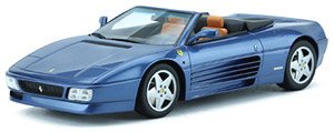 フェラーリ 348 スパイダー (ブルー) (ミニカー)