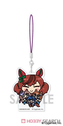 ウマ娘 プリティーダービー アクリルストラップ～ぬいぐるみといっしょ～ Vol.3 (8個セット) (キャラクターグッズ) 商品画像8